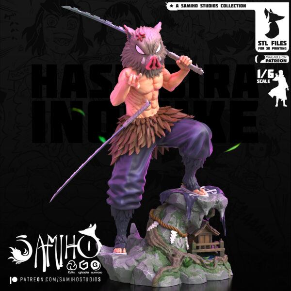 Inosuke – Personnage Anime.
