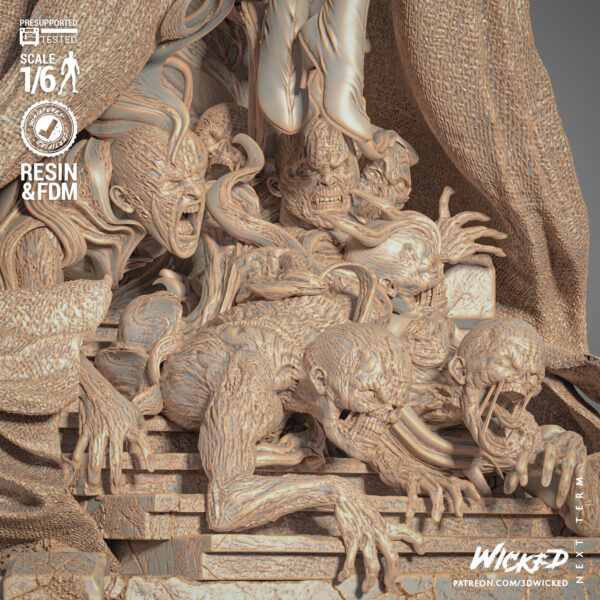 Cloak & Dagger Diorama – Personnage Comics.