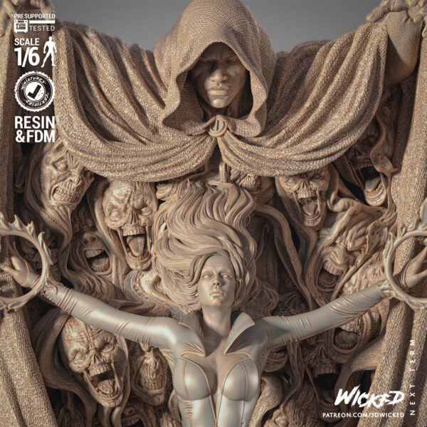 Cloak & Dagger Diorama – Personnage Comics.