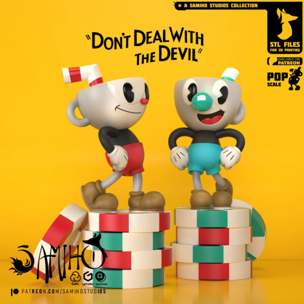 Cuphead & Mugman – Personnage Jeux video.