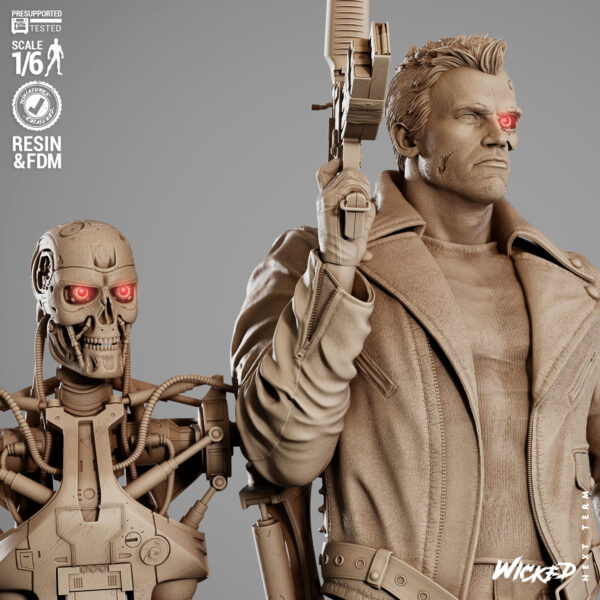 Terminator Diorama – Personnage Film.