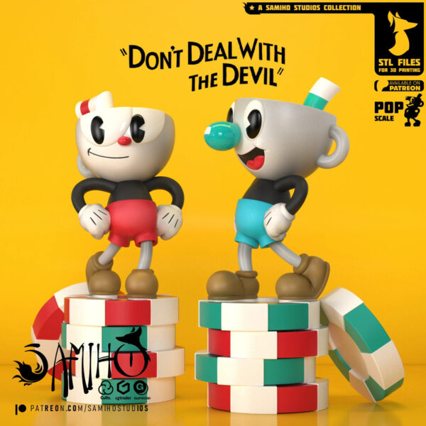 Cuphead & Mugman – Personnage Jeux video.