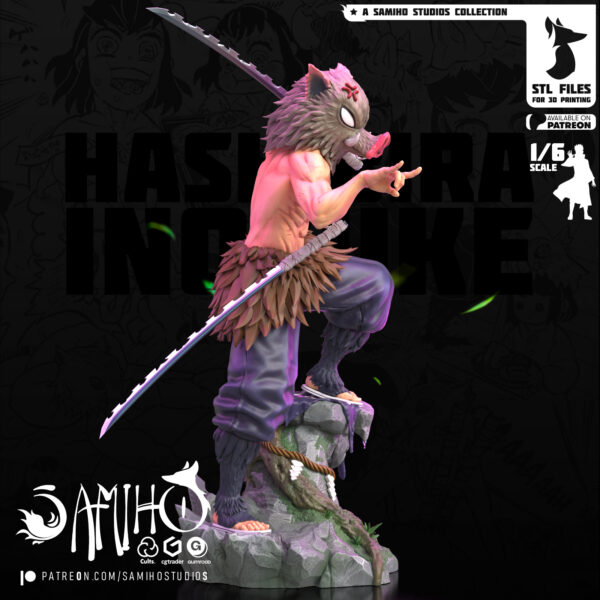 Inosuke – Personnage Anime.