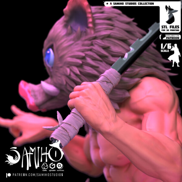 Inosuke – Personnage Anime.