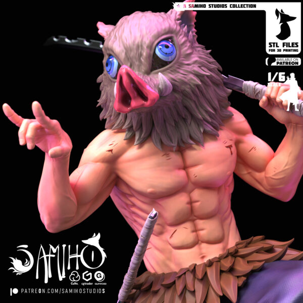 Inosuke – Personnage Anime.