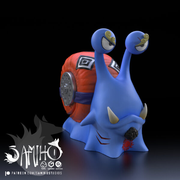 Jinbe DenDen Mushi – Personnage Anime.
