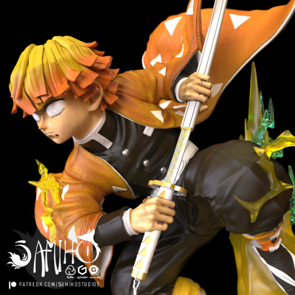 Zenitsu – Personnage Anime.