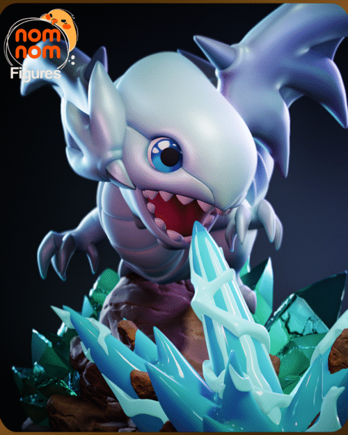 Blue eyes white dragon Chibi – Personnage Anime.