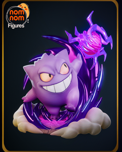 Gengar Chibi – Personnage Jeux.