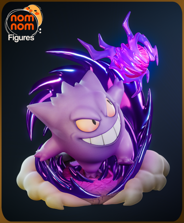 Gengar Chibi – Personnage Jeux.
