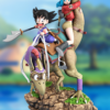 Goku and Bulma – Personnage Anime.