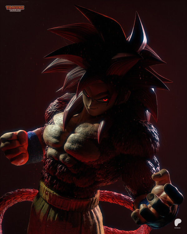 Goku SSJ4 – Personnage Anime.
