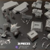 Gengar Diorama – Personnage Jeux video.