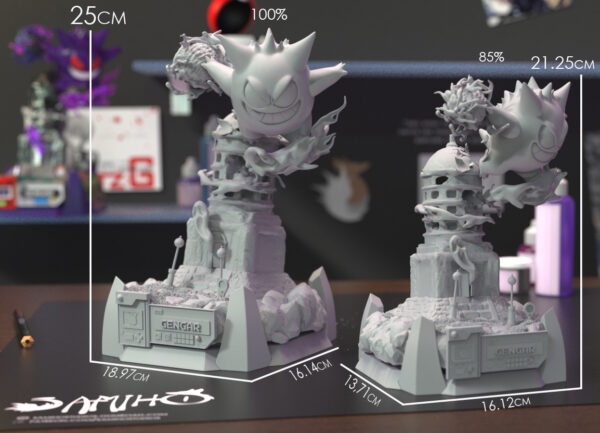 Gengar Diorama – Personnage Jeux video.