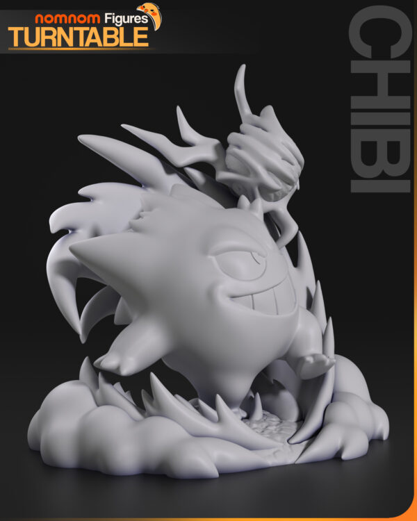 Gengar Chibi – Personnage Jeux.