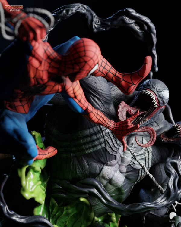 Spiderman vs Venom – Personnage Comics.