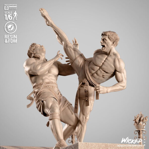 042025 Wicked - Bloodsport Diorama Image 019 Bloodsport Diorama – Personnage Film.