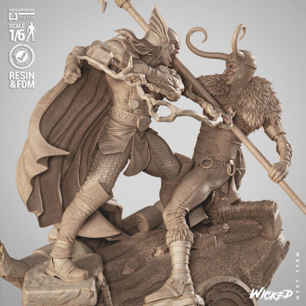 Thor Vs. Loki – Personnage Comics.