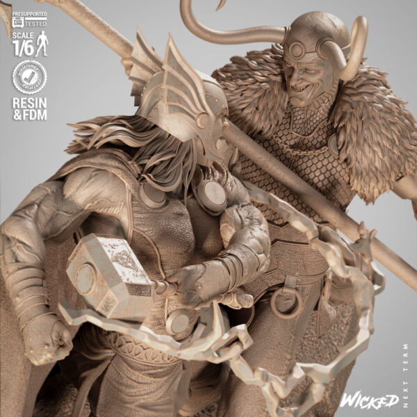 Thor Vs. Loki – Personnage Comics.