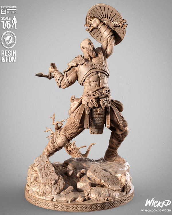 Kratos – Personnage Jeux Video.