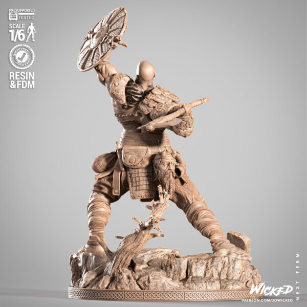 Kratos – Personnage Jeux Video.