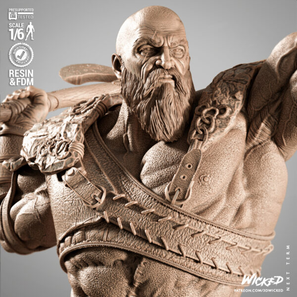 Kratos – Personnage Jeux Video.