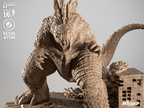 070725 Wicked - Godzilla Sculpture Image 002 Godzilla – Personnage Film.