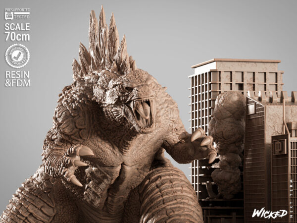 090725 Wicked-Godzilla Vs Kong Diorama Image 011 Godzilla Vs. King Kong – Personnage Film.