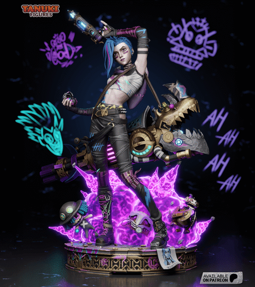 Jinx – Personnage Jeux video.