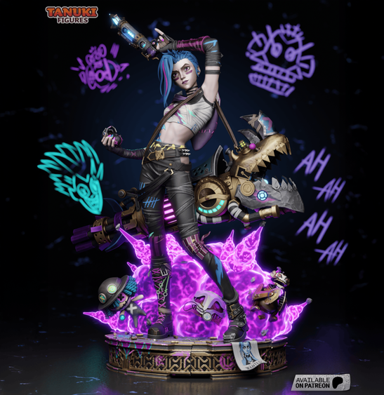 Jinx – Personnage Jeux video.
