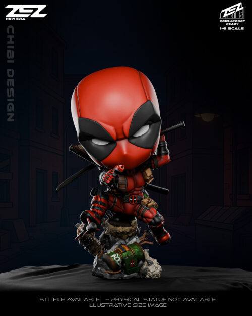 Chibi Deadpool – Personnage Comics.