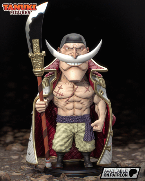White Beard Chibi – Personnage Anime.