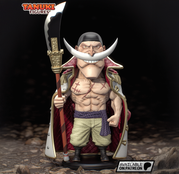 White Beard Chibi – Personnage Anime.