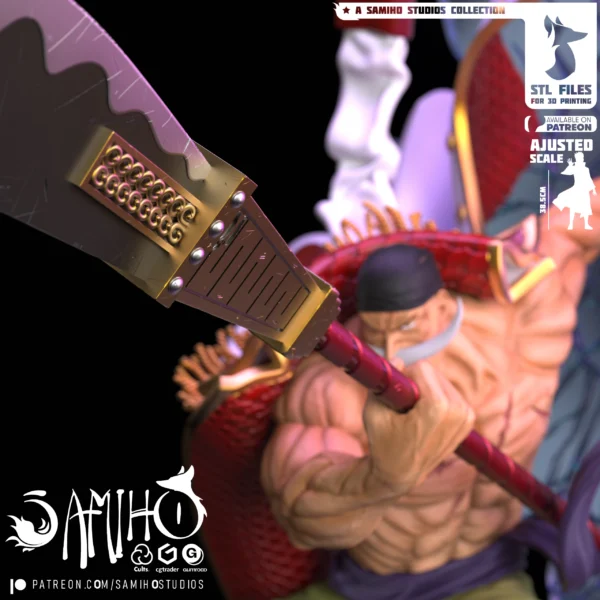 White Beard – Personnage Anime.
