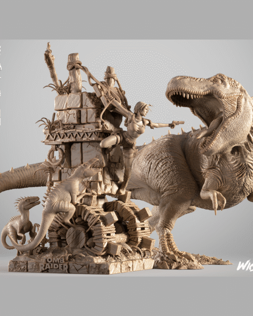 TombRaider Diorama – Personnage Jeux