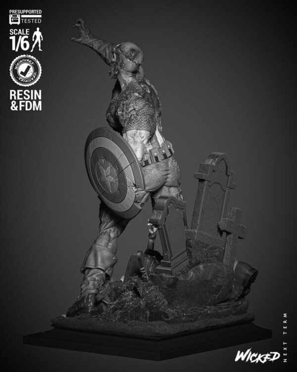 Captain Zombie – Personnage Comics.