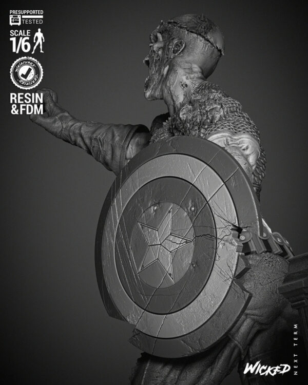 Captain Zombie – Personnage Comics.