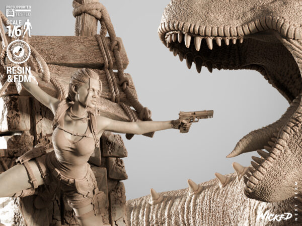 130825 Wicked-Tomb Raider Diorama Image 002 TombRaider Diorama – Personnage Jeux