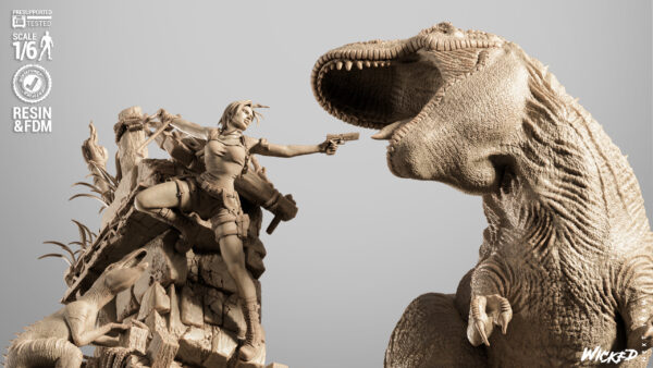 130825 Wicked-Tomb Raider Diorama Image 018 TombRaider Diorama – Personnage Jeux