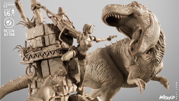 130825 Wicked-Tomb Raider Diorama Image 019 TombRaider Diorama – Personnage Jeux