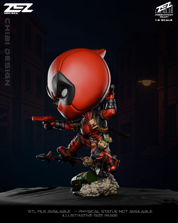 Chibi Deadpool – Personnage Comics.