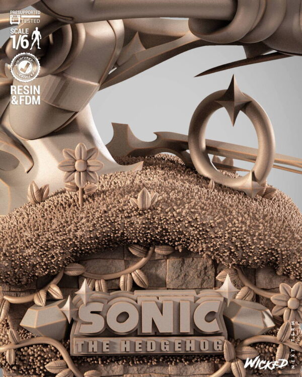 Sonic – Personnage Jeux Video.