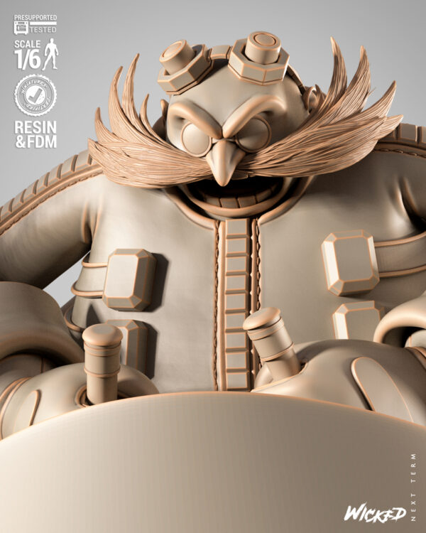 Dr.Eggman – Personnage Jeux Vidéo.
