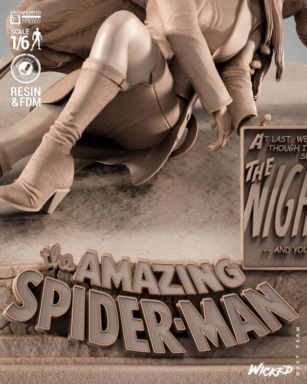 290625 Wicked - Spiderman&Gwen Diorama Image 009 Spiderman & Gwen – Personnage Comics.