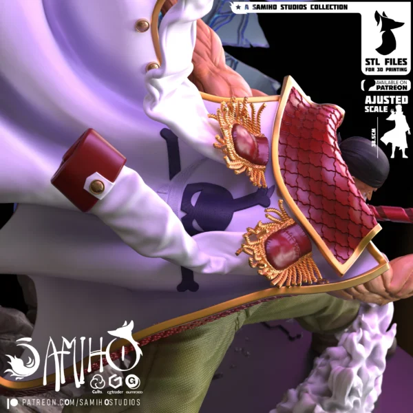 White Beard – Personnage Anime.