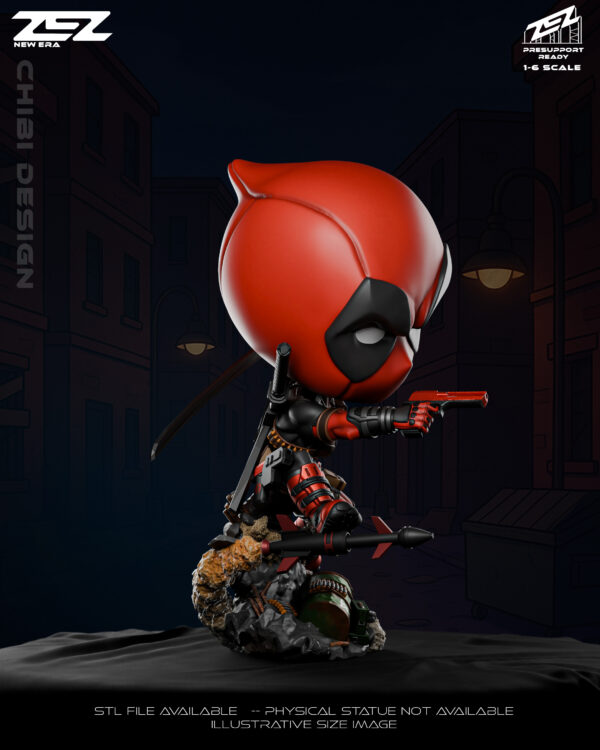 Chibi Deadpool – Personnage Comics.