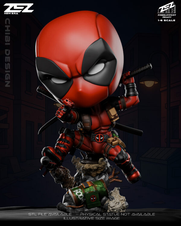 Chibi Deadpool – Personnage Comics.