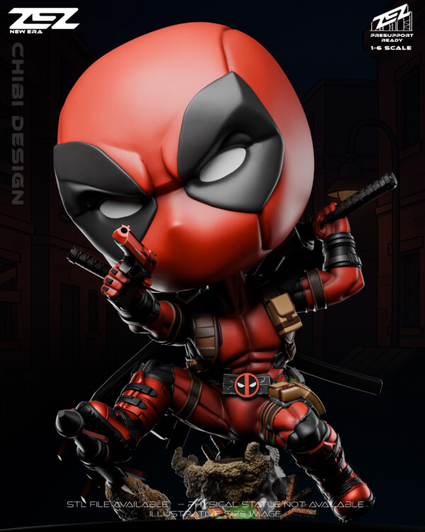 Chibi Deadpool – Personnage Comics.