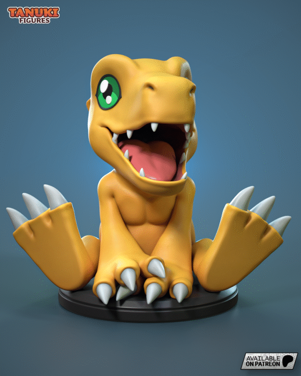 Agumon Chibi – Personnage Anime.