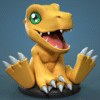 Agumon Chibi – Personnage Anime.